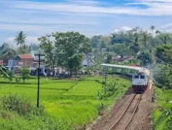 Liburan Unik dengan Kereta Api, Perjalanan Memukau Menuju Garut yang Disuguhkan Pemandangan