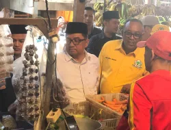 Hari Kedua Kampanye, Abdusy Syakur Lakukan Pendekatan Personal dan Sambangi Pasar Tradisional Cilawu