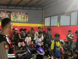 Jam Malam Pelajar Resmi Berlaku, Polres Garut Patroli Hingga Dini Hari