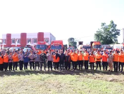 Simulasi Kesiapsiagaan Erupsi Gunung Guntur, Tingkatkan Pemahaman dan Kolaborasi Berbagai Pihak