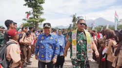 Jenderal Maruli dan Gubernur Dedi Mulyadi Kunjungi Situ Bagendit, Bahas Penanganan Eceng Gondok