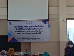 Dinas Pendidikan Garut Dorong Percepatan Penurunan Stunting Lewat Pembinaan Kelembagaan PAUD