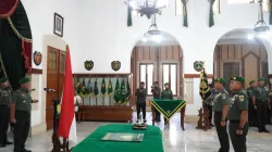 Danrem 062/Tarumanagara Hadiri Tradisi Korps dan Sertijab Kasdam III/Siliwangi