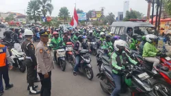Aksi Ribuan Driver Online di Garut, Polisi Justru Lakukan Tindakan Mengejutkan