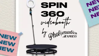 Photomatics Hadirkan Spin 360 Videobooth dan Audio Guestbook