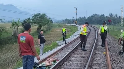 Tragedi di Rel Kereta Api Kadungora, Pria Tewas Tertampar KA Malabar